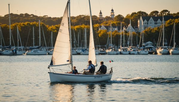 Comment s'initier à la voile sur le plan d'eau portuaire