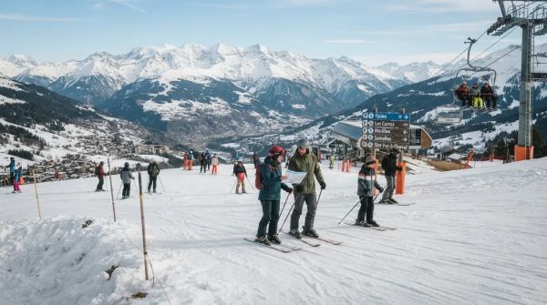 Le grand massif comprend cinq communes pour skier