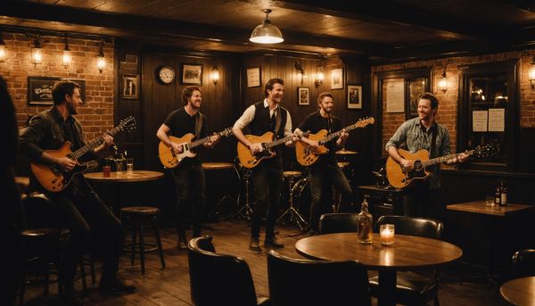 Les concerts live et soirées animées dans les pubs cool
