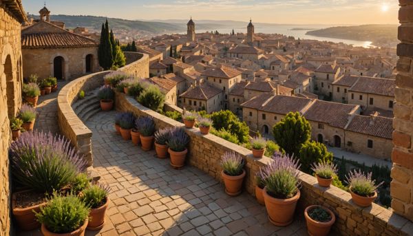 Les panoramas spectaculaires depuis les hauts de la cité